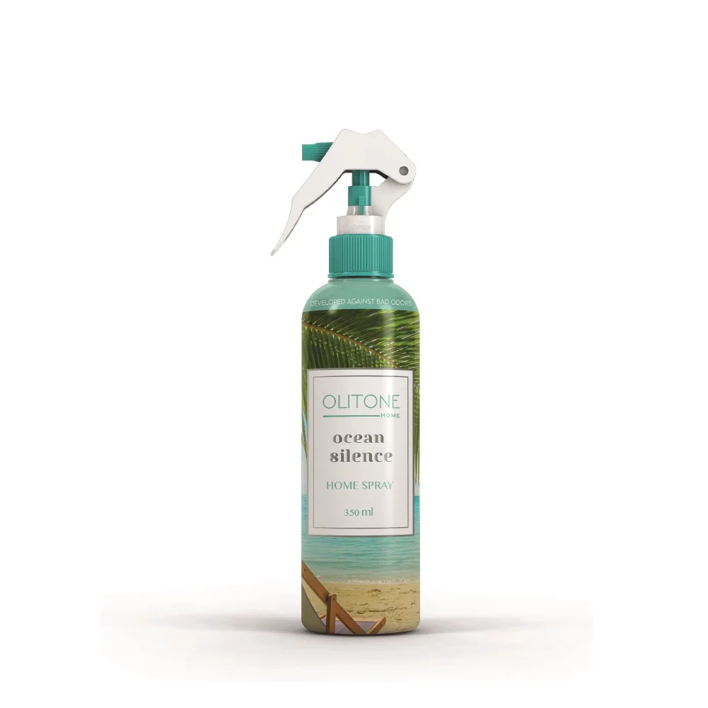 OLITONE эфирное масло, спрей для дома 350 мл, освежитель воздуха для дома, офиса, ванной комнаты, спрей, Океанский тихий аромат, Сделано в Турции