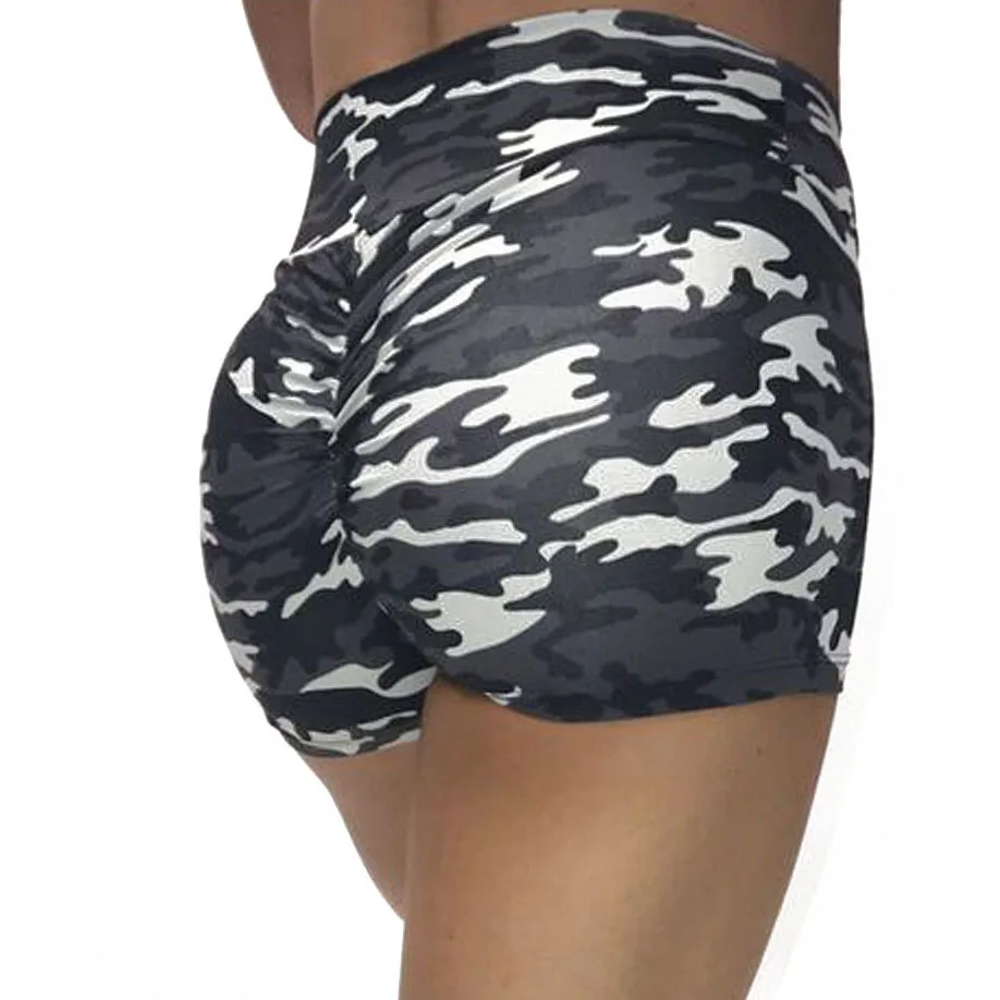 Wholesale Women Sexy Gym women Shorts fitness sport Scrunch Butt booty yoga Shorts