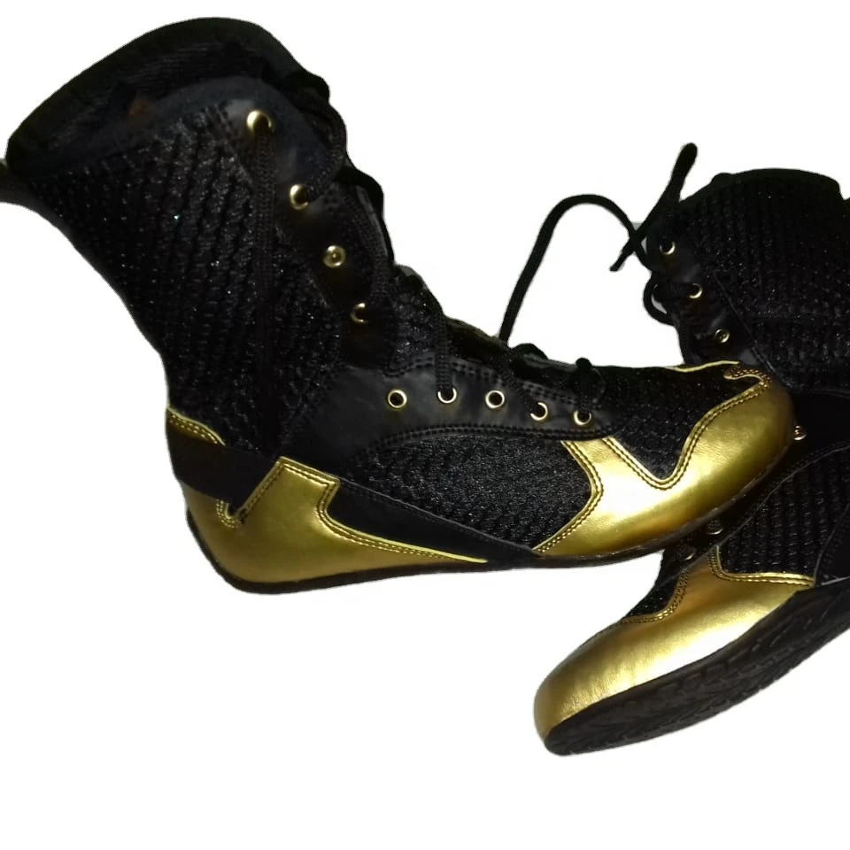  Высокий Топ новая модель индивидуальный дизайн легкая недорогая Мужская боксерская обувь