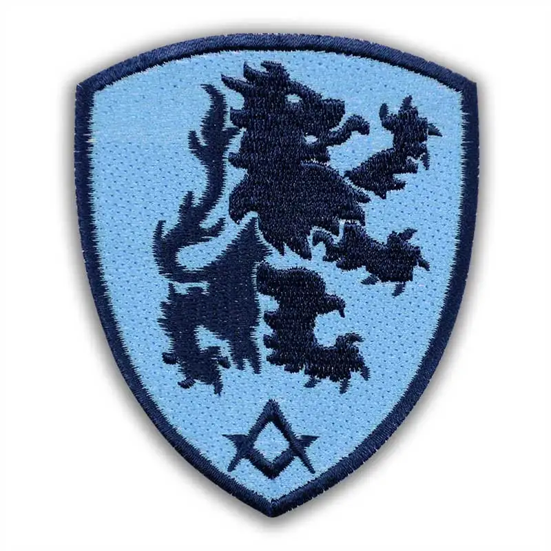 Custom No Minimum Iron On patches Custom alphabet Embroidered twill fabric Patches for Clothing