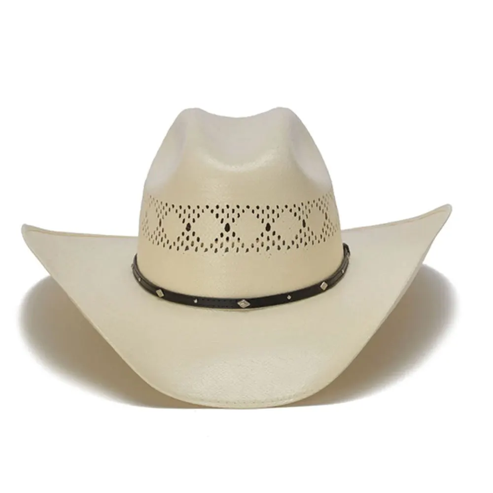 
Classic Unisex Hand Woven Paper Yarn Custom Wholesale Cowboy Hats 