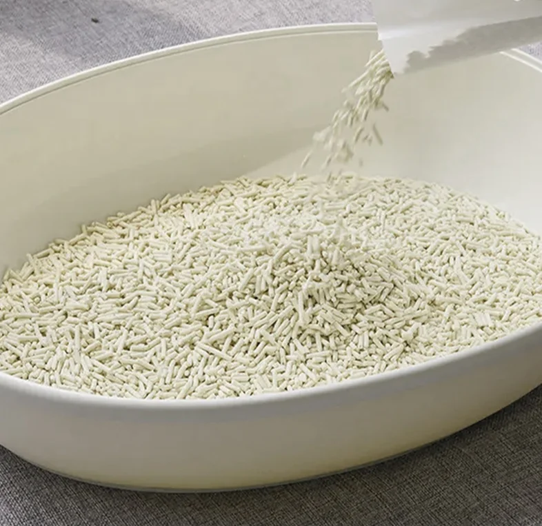OEM Wholesale Manufacturer Cheapest Dust Free Clumping Flushable Natural Plant Tofu Cat Litter