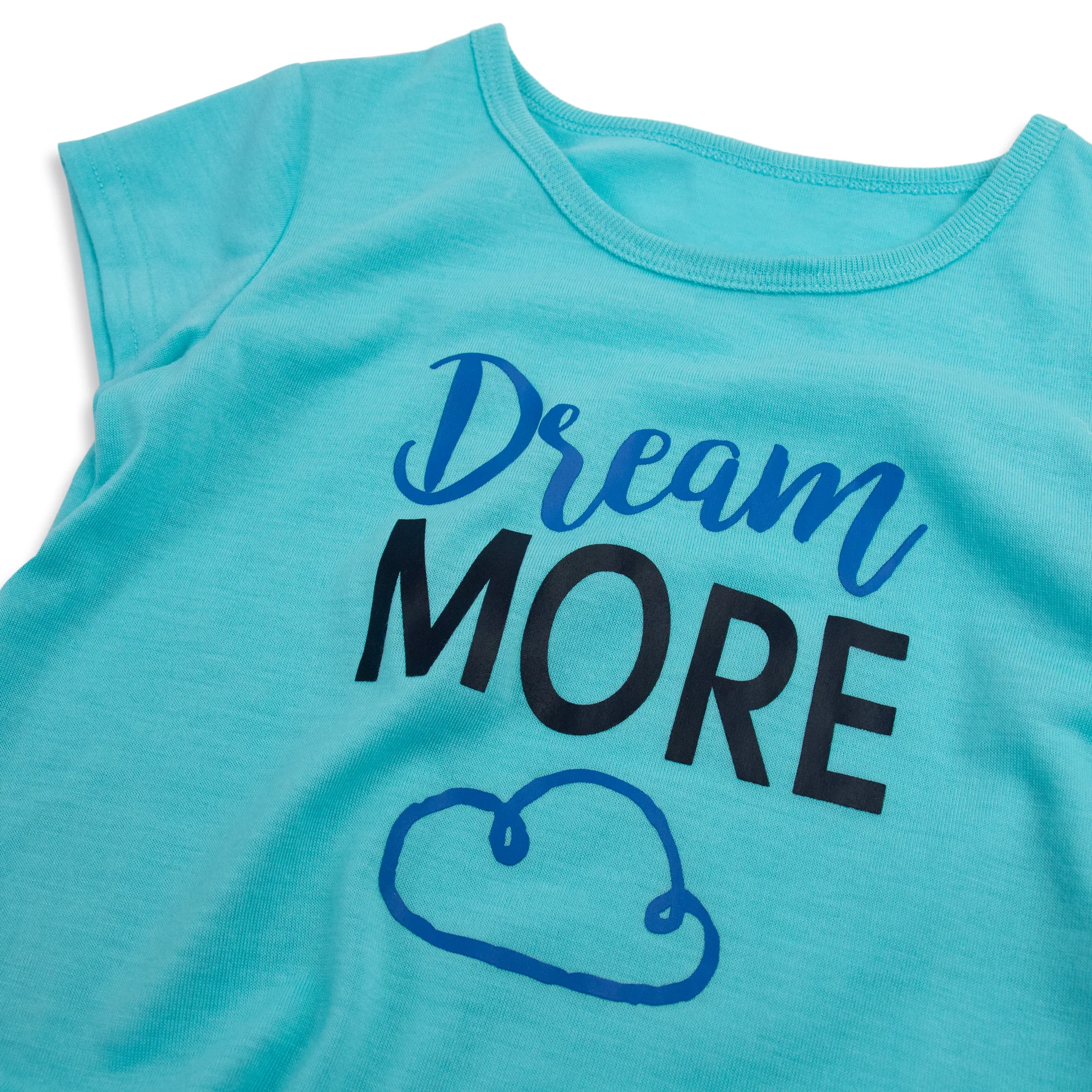 Children clothes manufactured girls kids set summer pair clothing short sleeve T shirts