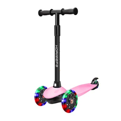 EU Europa Europe US Popular Sales Flash Wheel Children Mini Kids Scooters Wholesale