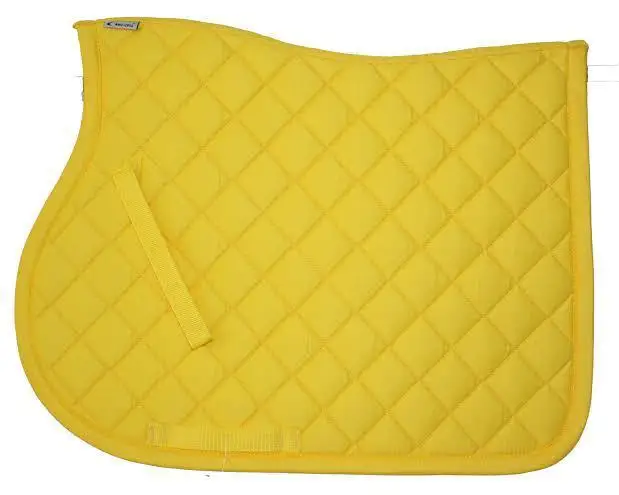 Horse Riding Polyester Fabric Saddle Pad High Comfort Polo race Saddle Pad/OEM Boomer Articles