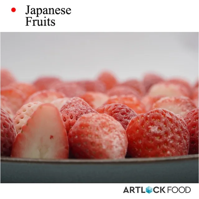 Top Quality Kinds of Japanese IQF frozen fruit Strawberry (Benihoppe)