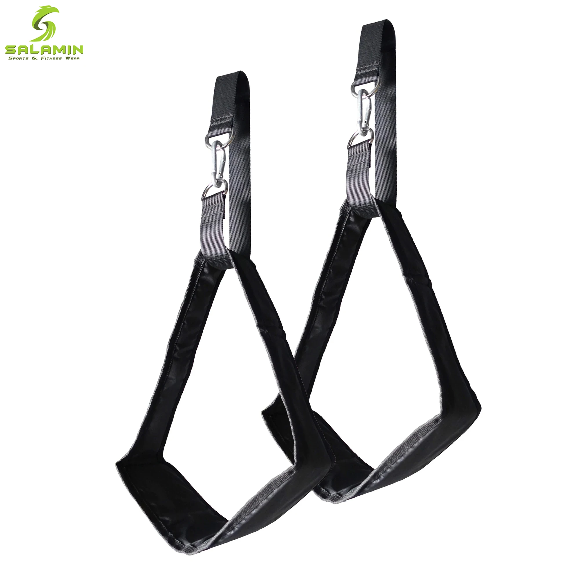 Cross Fit AB Sling Straps Gym Fitness Equipment Suspension Rip-resistant Heavy Duty Pair for Pull up Bar Hanging Leg Raiser