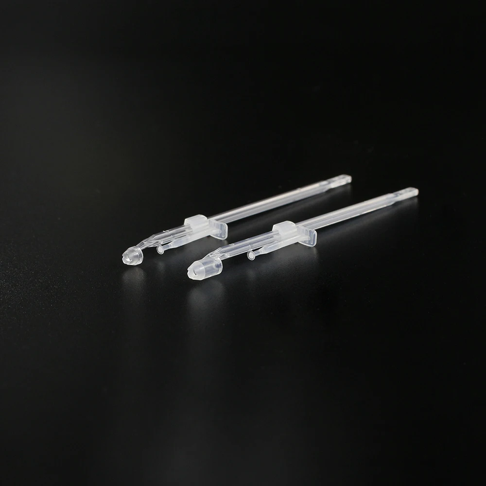 Medical Laboratory Accurate Blood Transfer Pippette Auto Capillary Tube With Plunger Plastic Ce PS Blood Collection Transparent