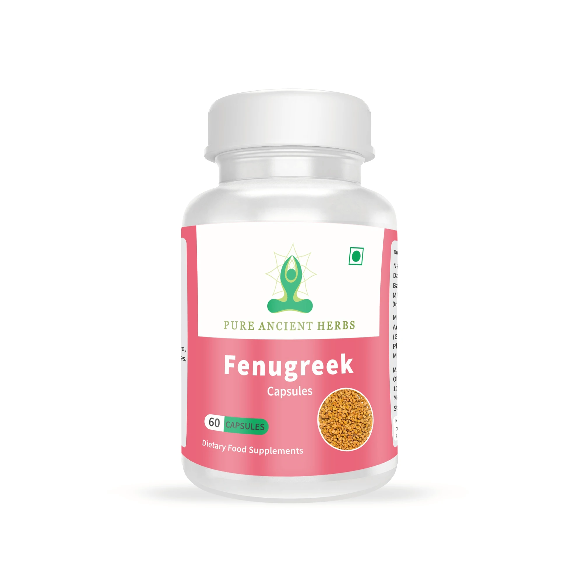 Fenugreek Capsules made with best quality of fenugreek extracts for exports.