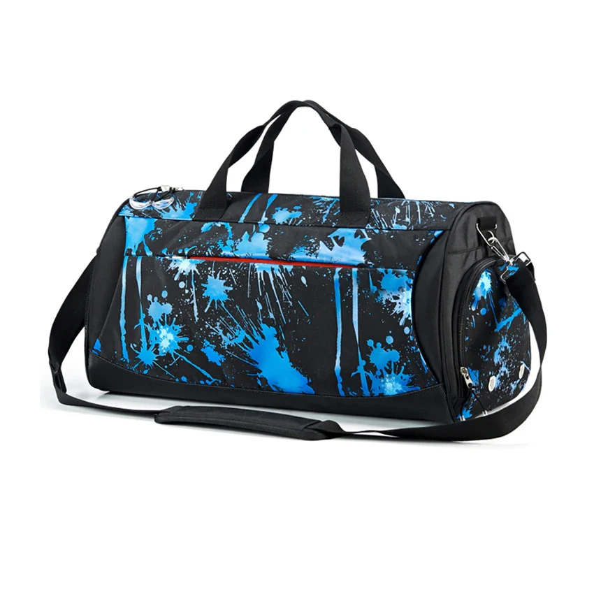 CAMOUFLAGE DESIGN SPORTS  BAG HOLDALL HOLIDAY BUSINESS TRAVEL SPORTS BAG REASONABLE CUSTOM DESIGN GYM BAG