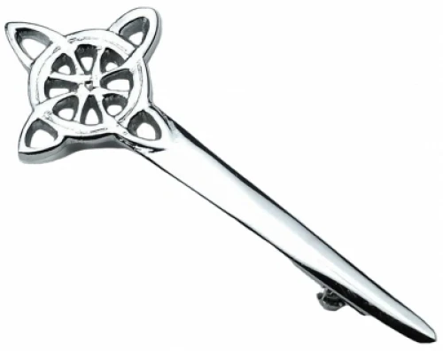 New Mens Steel Scottish Keltic Kilt Pin Knot Design for Kilts Wholesale Pakistan Made