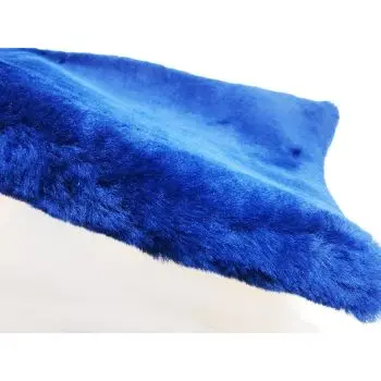 Luxury Indian Handmade Sheepskin Rug Black Wool Mat Chair Car Cushion Soft Sheep Skin Floor Mat Customized At Best Price India