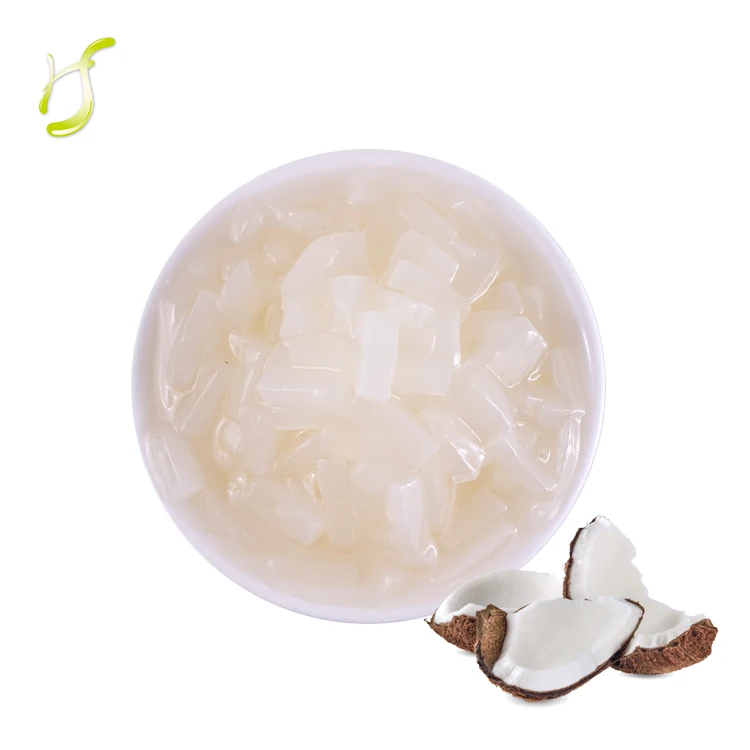 Topping Bubble Milk Tea Taiwan Supplier Drink Shop Coconut Jelly