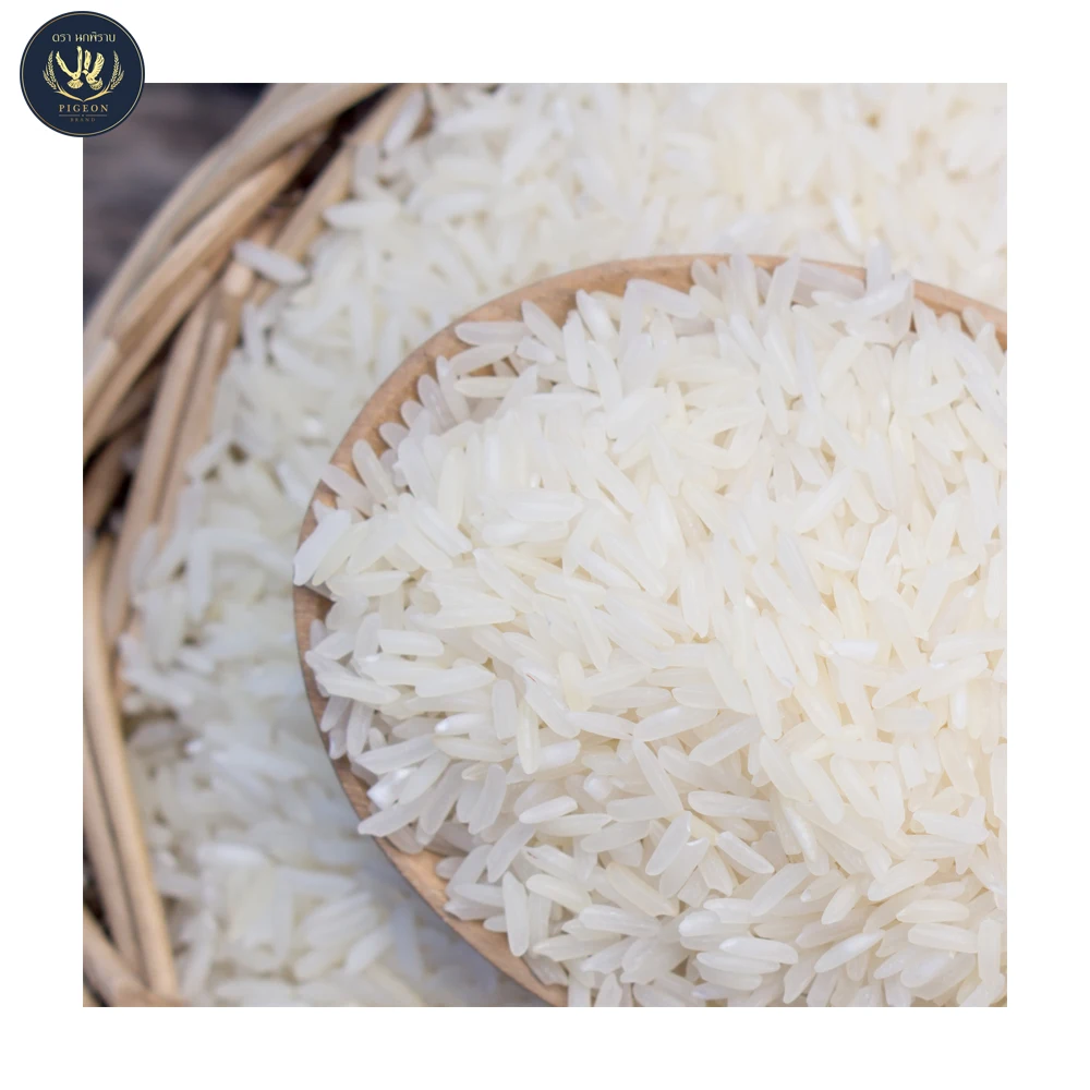 Ароматический Тайский рис Жасмин 25 кг, новый урожай, белый цвет, мягкий приготовленный
