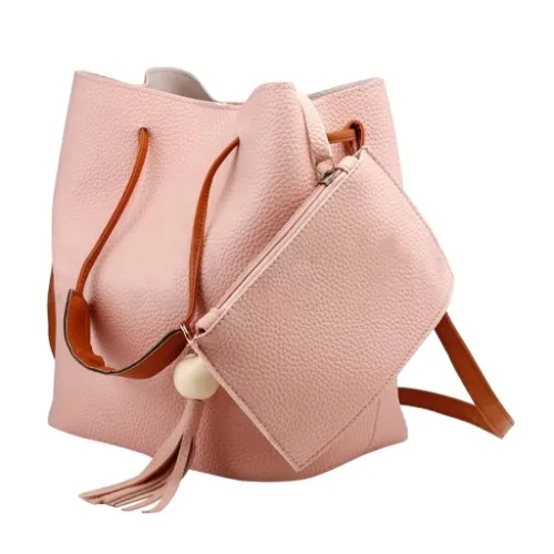 
2020 Hot Selling Large Handbag Slouch Bag Long Shoulder Strap Big Across Cross Body Tassel Pearl Ladies Bolsas Bags For Women 