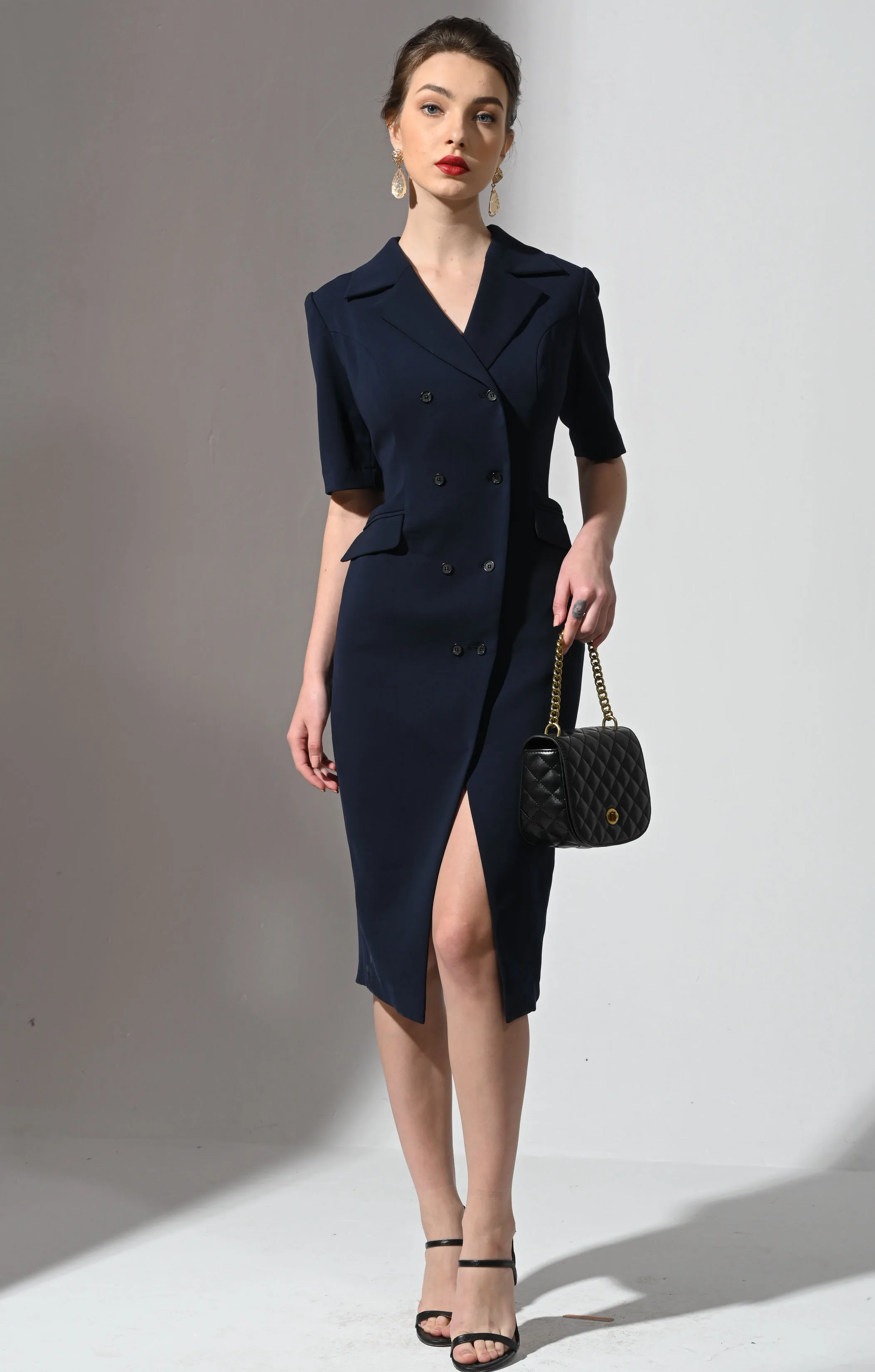 Best Selling Wholesale  clothing dresses elegant pencil office ladies dresses