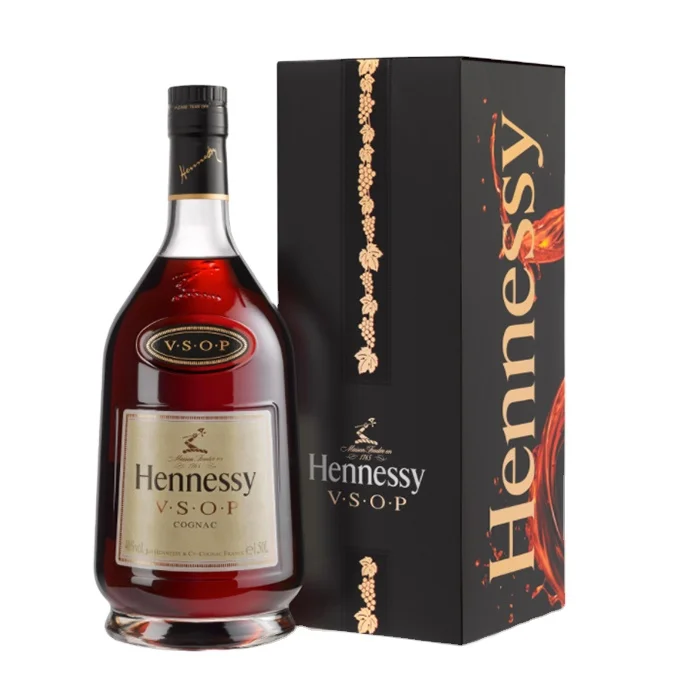 Custom make Original Hennessy VS, XO, V.S.O.P cognac hennessy 750ml 375ml 1L wholesale hennessy In Cartons