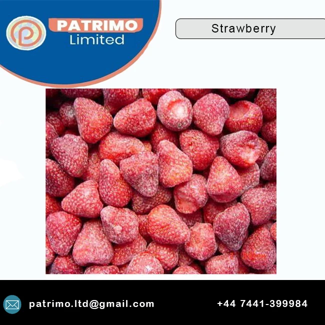Huge demand on Delicious of Good Quality Frozen Strawberry at wholesale Price
