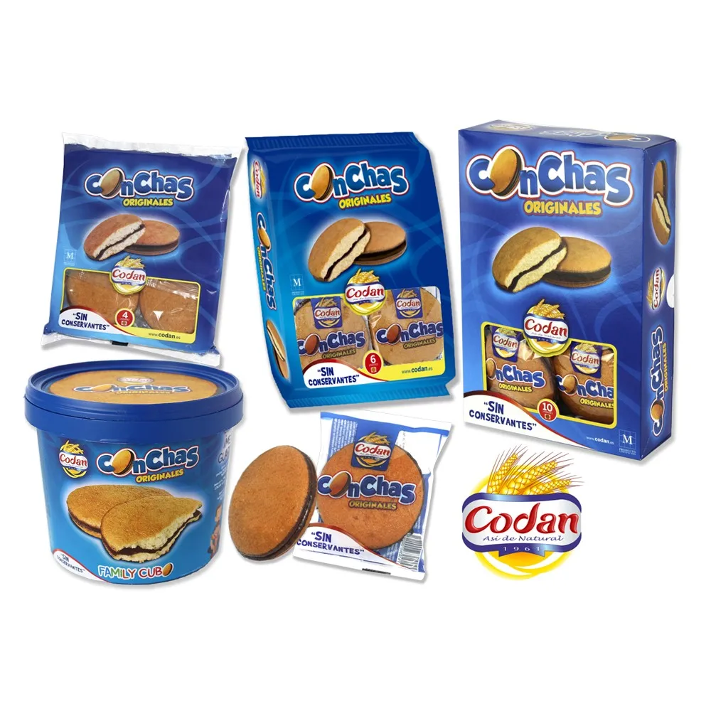 «Concha»-изысканное круглое печенье соединенное слоем вкусного покрытия