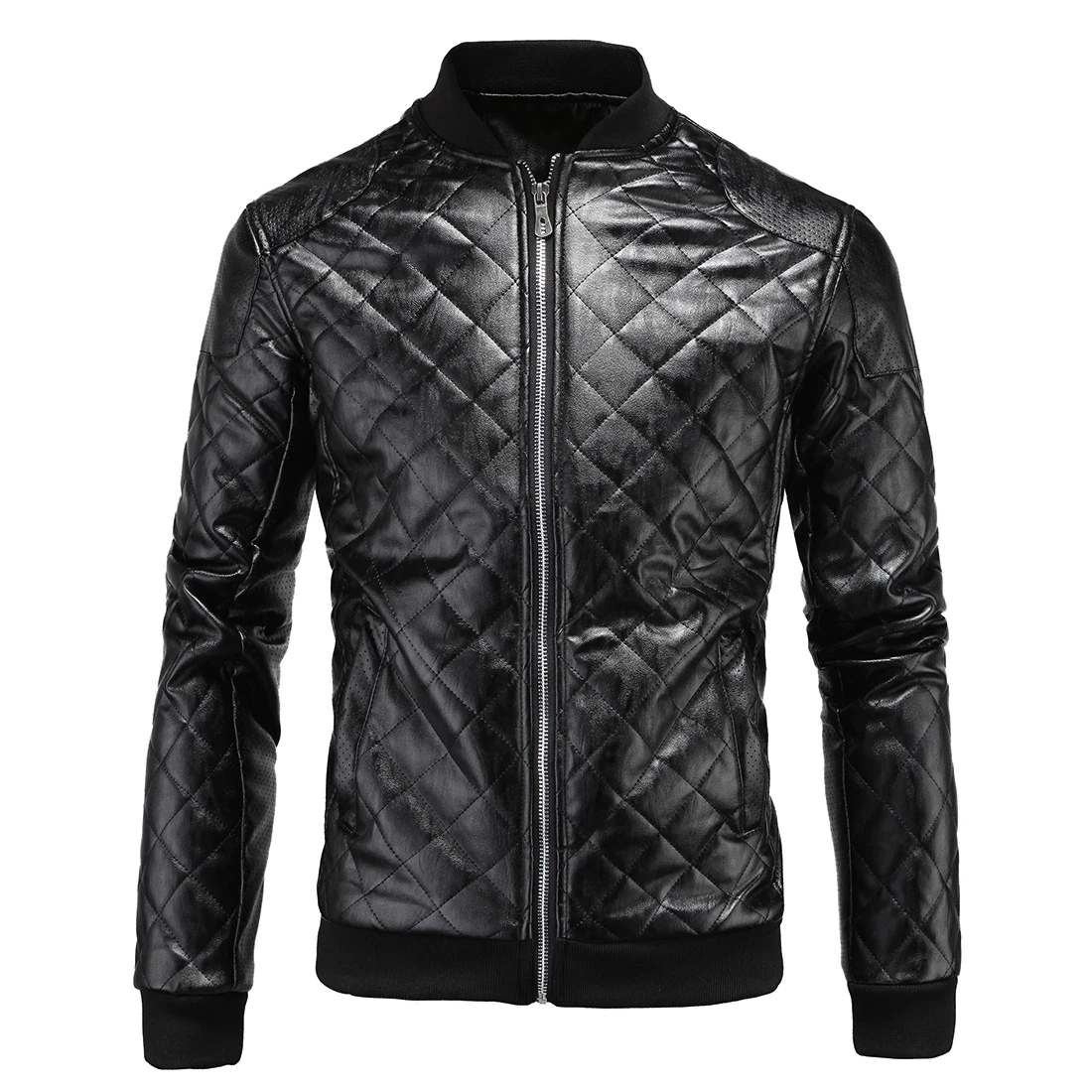 Top High Quality  Leather Jacket Premium Quality for men with Original shine Cow hide Leather  with fashion design