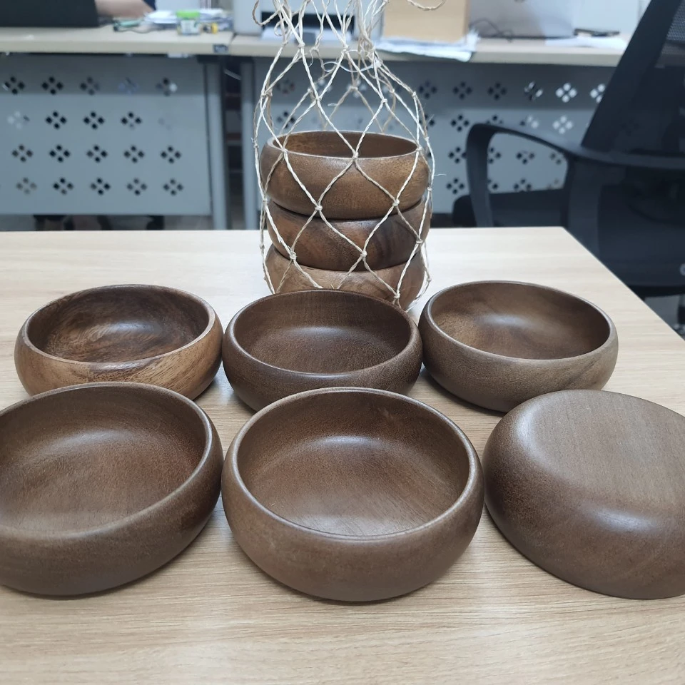 Чаша для риса и супа из дерева акации от Vitrapro