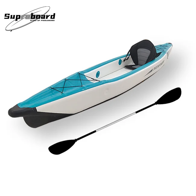 2022 hot Drop-stitch pvc Plastic Double Inflatable Canoe/kayak,2/3 Person Inflatable Fishing Kayak
