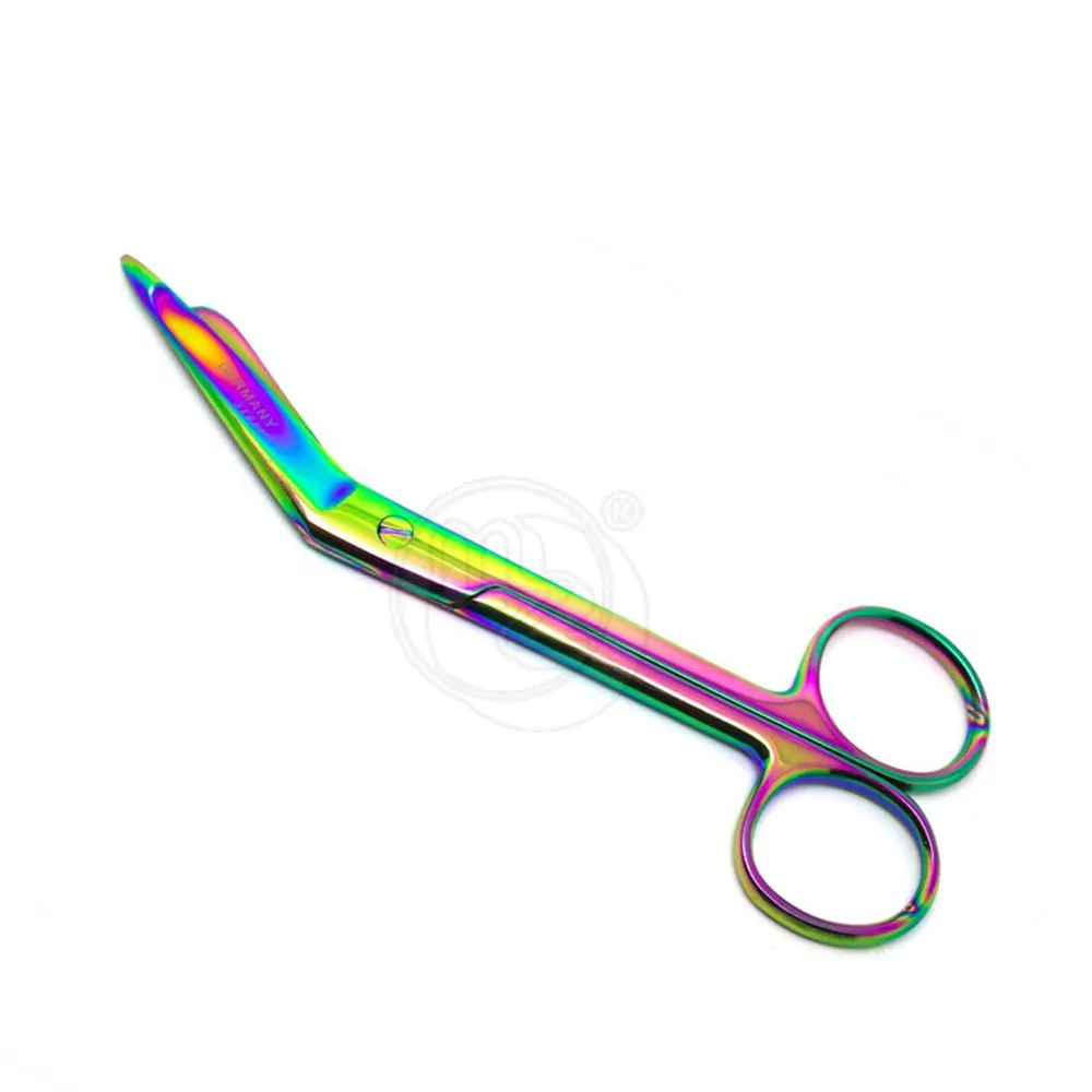 Pakistan Made Best Quality Equine Basic Instruments 2022 New Arrival Bandage Scissors
