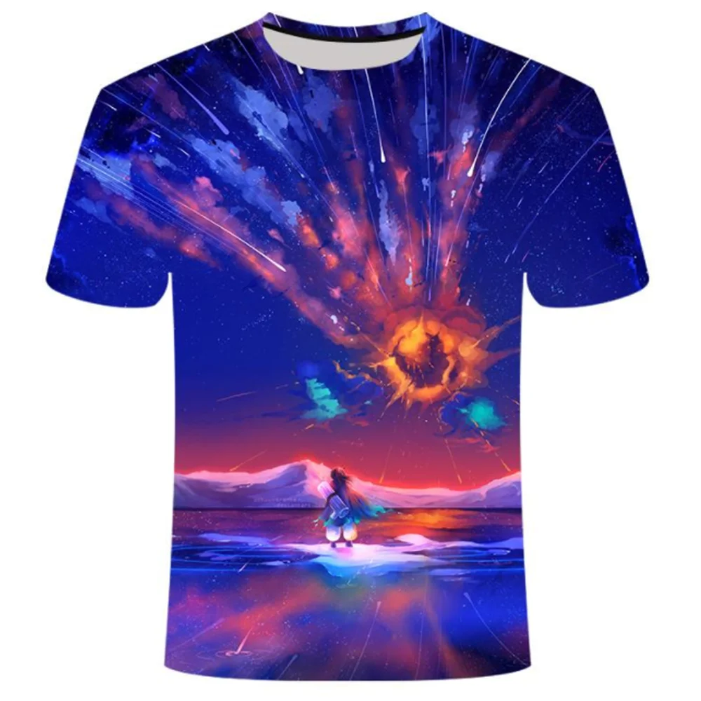 
2021 Hot-Sale Clown 3D Printed T Shirt Men Joker Face Male Tshirt Clown Short Sleeve Funny T Shirts Tops & Tees 