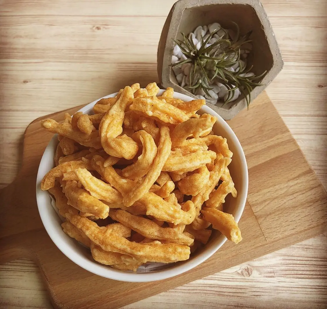 The Salty Prawn Muruku Custom Brand Wholesale OEM Healthy Seafood Prawn Shrimp Snack Crispy Cracker Muruku