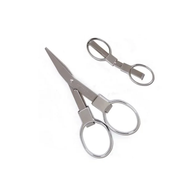 Складные ножницы с ручкой из цинкового сплава