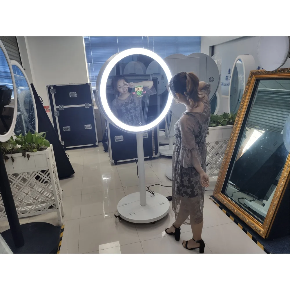 Hot Sale Wooden Mirror  Photo  Booth Photo Me for Rental