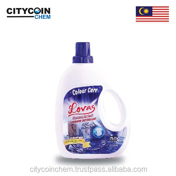 Blue Liquid Laundry Detergent Low Foam Apparent Deep Stain Removal with Perfume Feature for Apparel & Cleaner Use