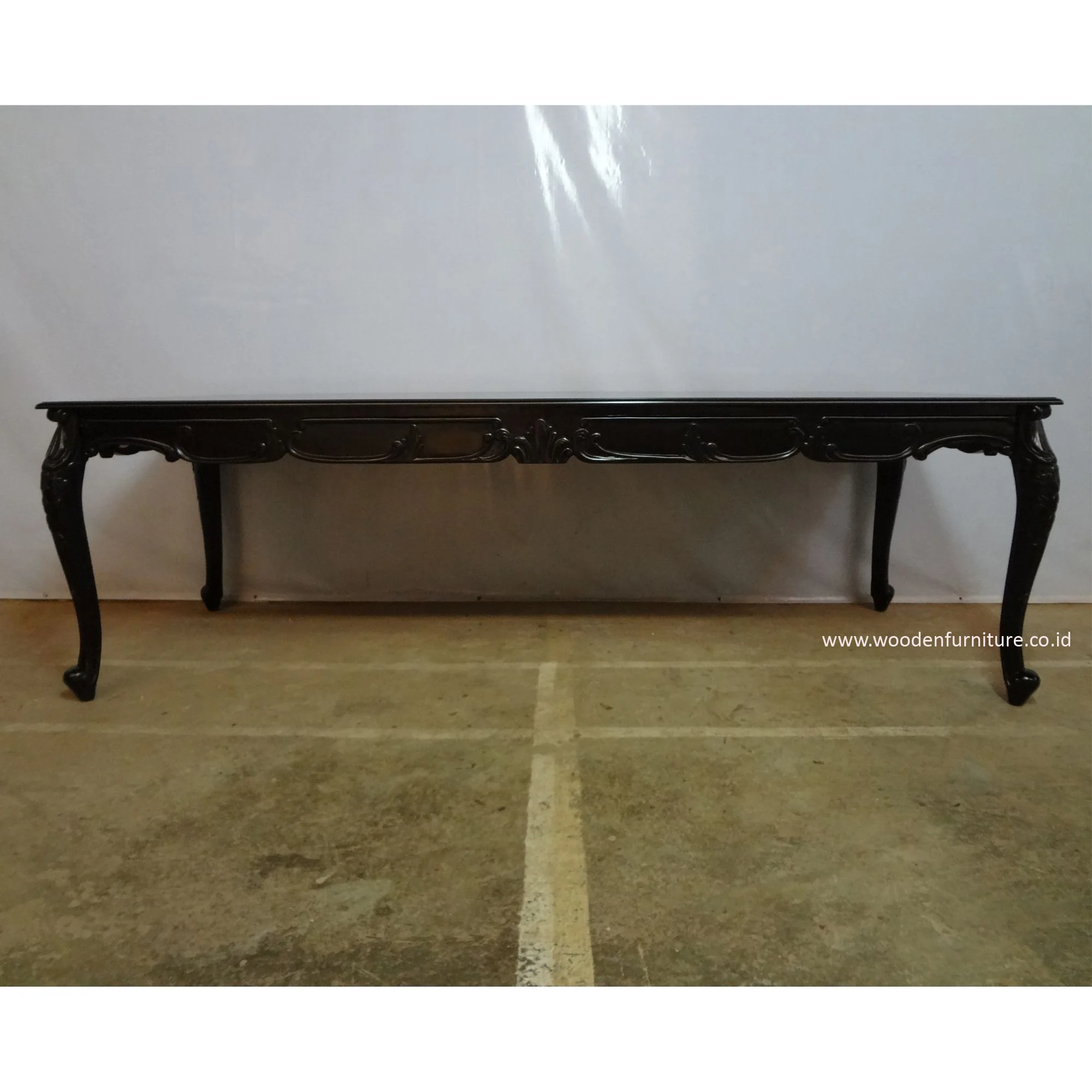  Античная воспроизведение столовый набор в европейском стиле мебель для столовой