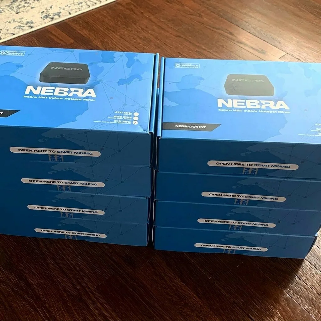 Buy 5 GET 2 FREE!!! Nebra HNT Indoor Hotspot Miner 2022 New Original in Stock HNT Indoor Hotspot Miner For Wholesale