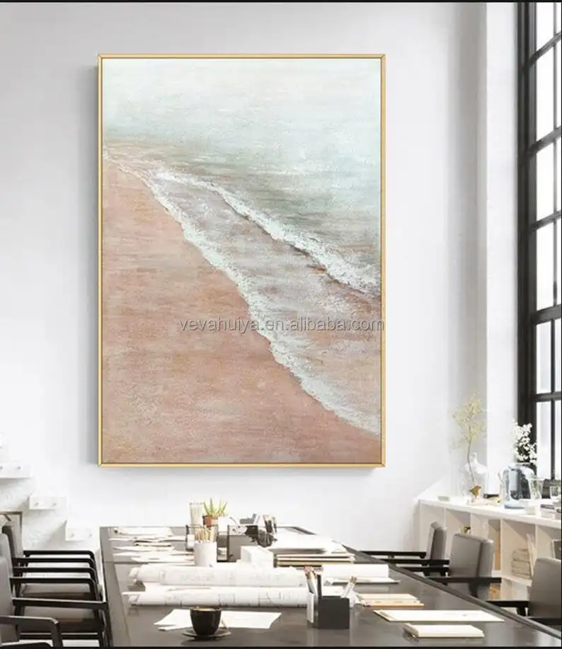 Large Abstract Painting Wall Art  Modern Art Painting Pink Gold Abstract Painting Overszied Wall Art Orignal
