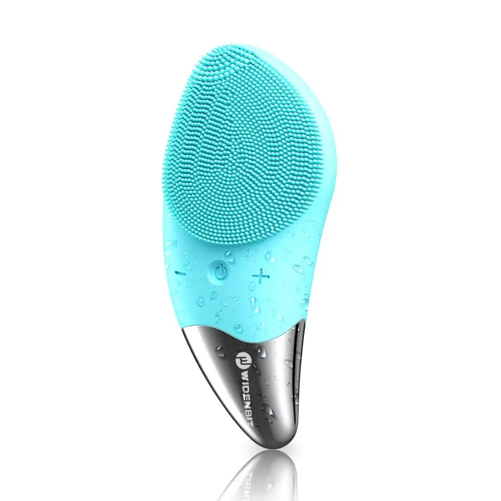 2021  hot selling silicone facial cleansing brush ,electric face scrubber massager, deep cleanse, skin care  IPX7 waterproof