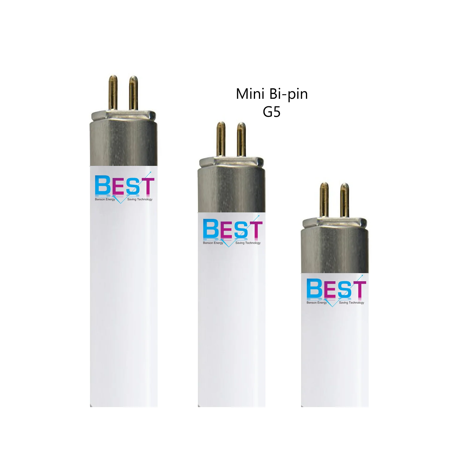 
BSET ballast compatible SHORT T5 LED retrofit tube with G5 base; also suitable for replacing T5 fluorescent emergency light 
