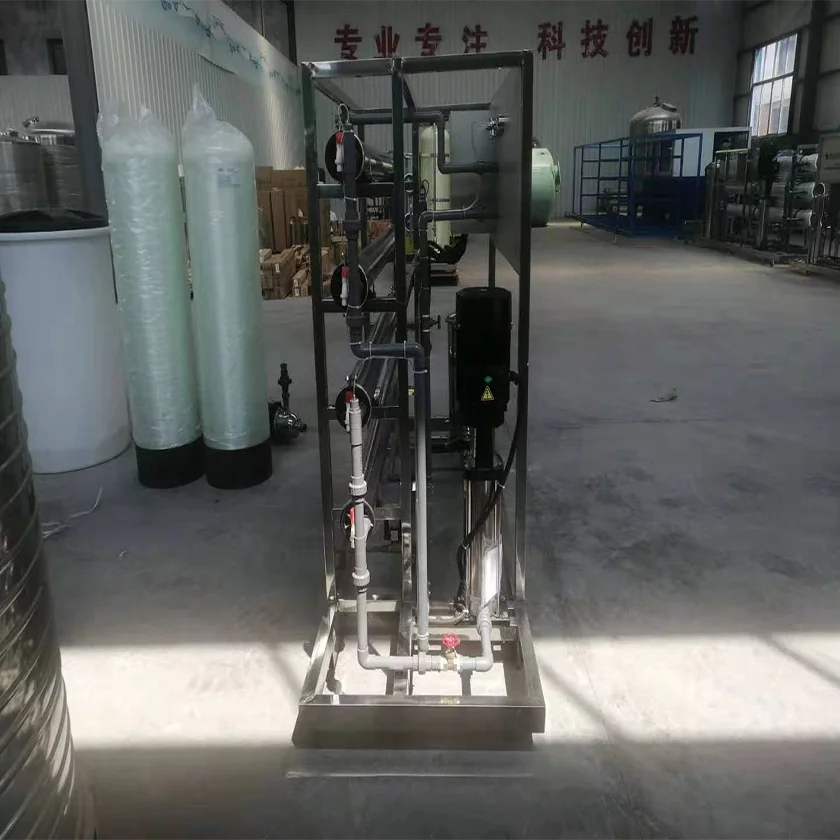 cheaper retail mobile water treatment plant/pure water making machine price