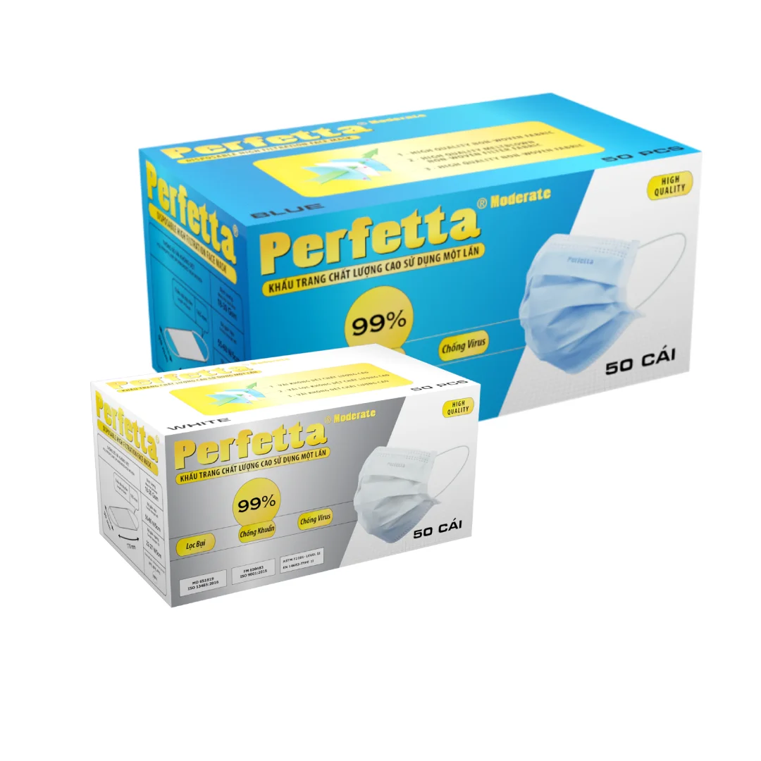 
 3-слойный одноразовый медицинский Безопасный Размер 150 мм x 95 мм белый синий дышащий идеальный умеренный чехол для лица  