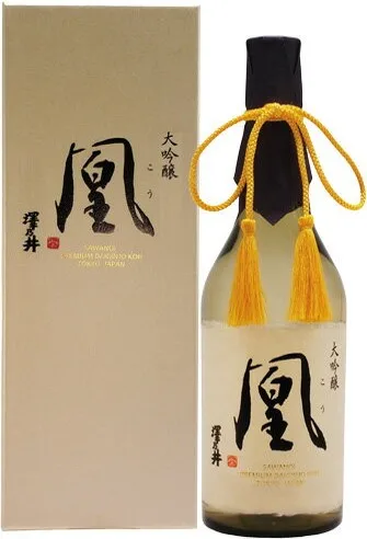 Рисовый ингредиент сладкий и горький вкус Sawanoi Premium Daiginjo KOH 720 мл Оптовая Продажа японского сакэ из Японии
