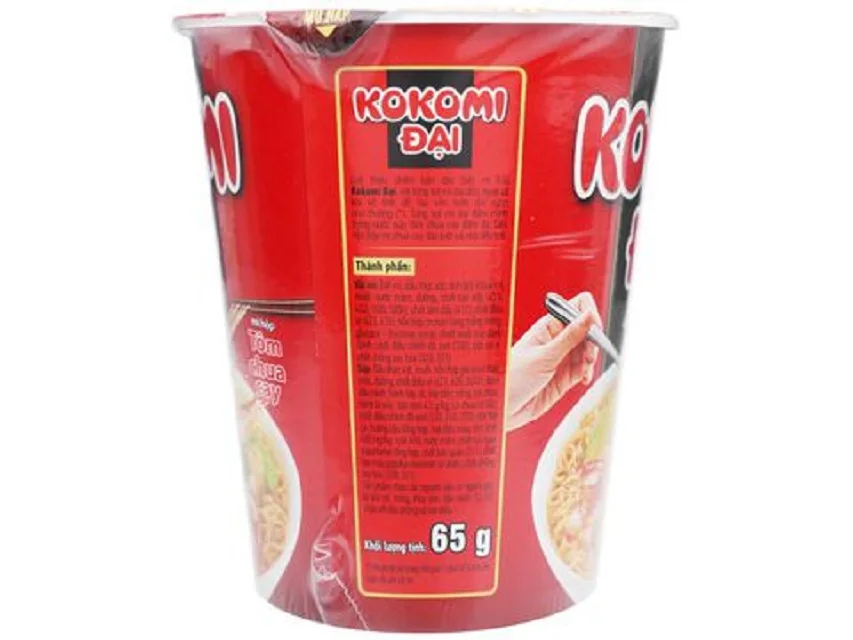 
Kokomi Instant Noodle Cup - 65g - GOOD PRICE 