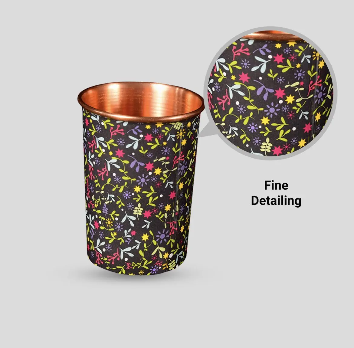  Стакан из 100% чистой меди для улучшения здоровья