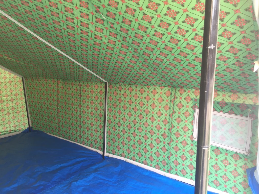 Middle Eastern Market Largest Canvas Shelter Tent Kuwaiti Deluxe Arabic Style Desert Canvas Outdoor Camping Tent
