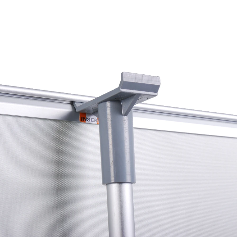 Luxury Custom Aluminium Retractable Double-sided Roll Up Banner Base Advertising Duplex Banner Stand 85x200