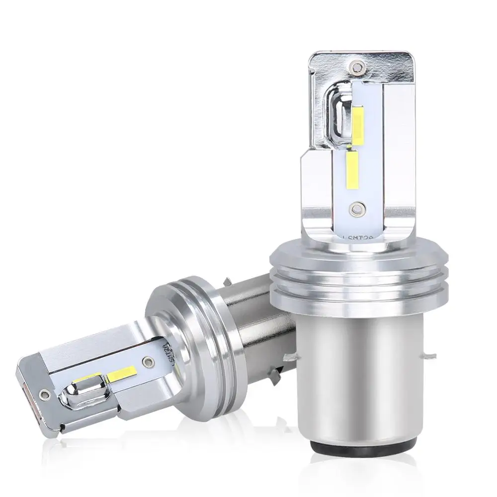 SANYOU Automotive Brightest 12V 24V 18W Motorcycle Headlight Bulbs