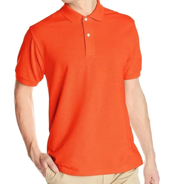 Manufacturer top quality men short sleeve polo t shirt Blank plain Red color Custom clothing wholesale slim fit