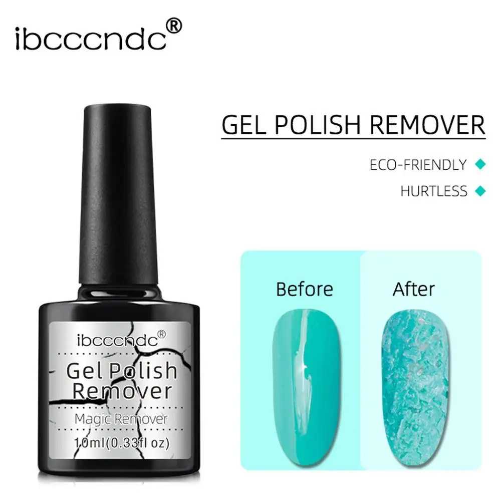 Magic Remover No Damage Nail Natural Bursting Removal Wraps Liquid For Gel Varnish UV Nail Polish Remover