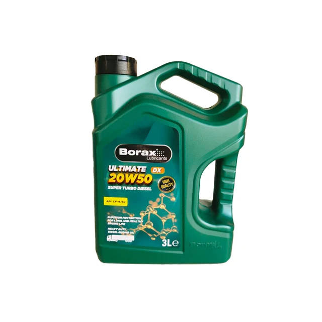 20W 50 FULL SYNTHETIC Resistant Engine Motor Oil High Quality Borax Lubricants for Gasoline and Diesel Vehicles 4L