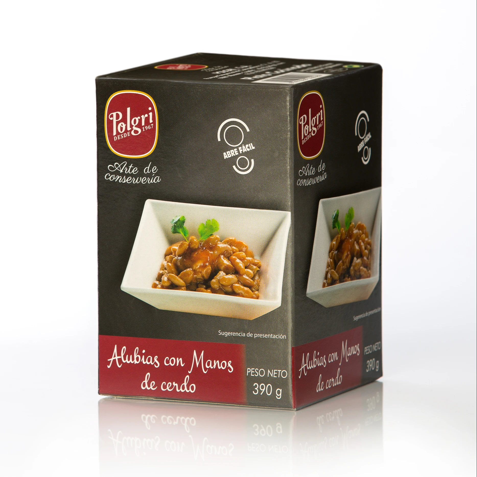 
Белые Бобы с тушкой хоризо 390 г олова 