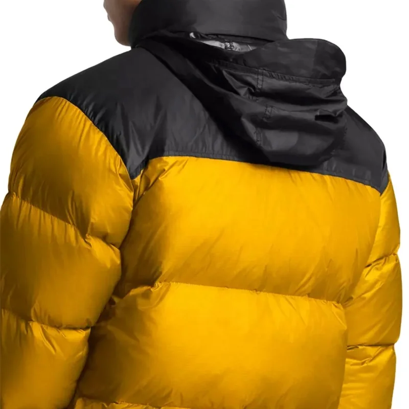 
Custom windbreaker plain blank blue bubble puffer down jacket windbreaker 